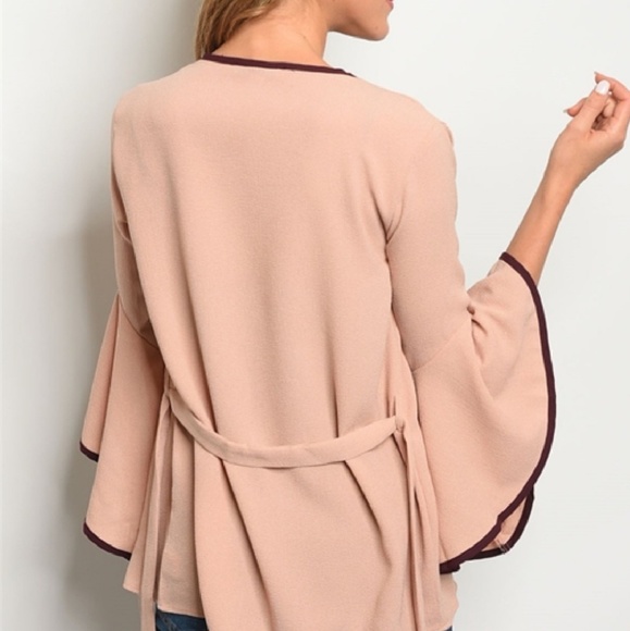 Last 1❗ Bell Sleeve Kimono Jacket - Picture 3 of 4